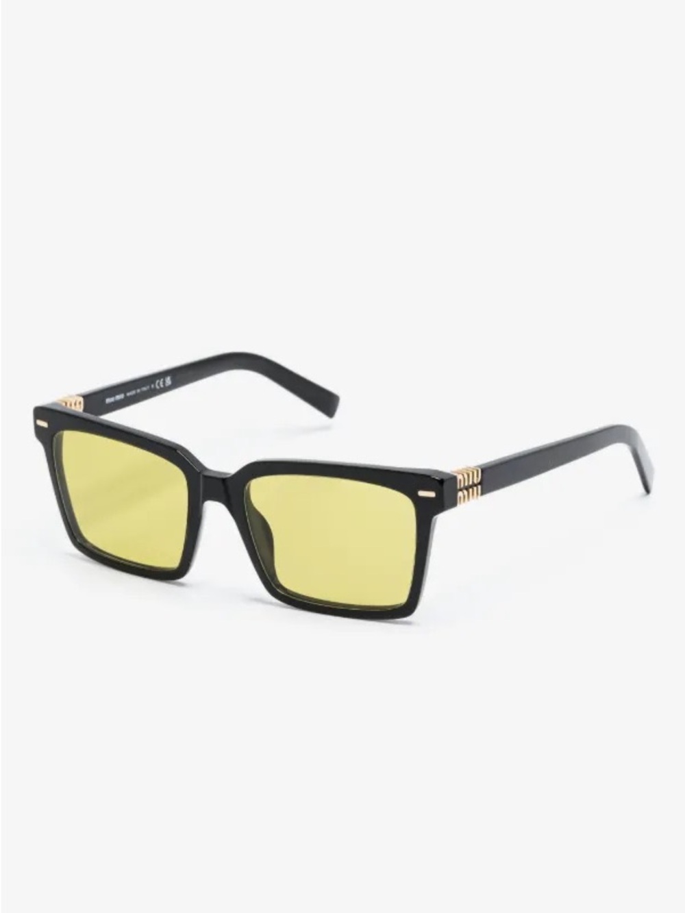MIU MIU 13ZS SQUARE FRAME SUNGLASSES WITH CASE